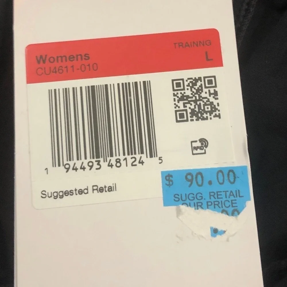 Nike Womens Size Large Bliss Lux Full Length Training Pants Joggers CU4611 010